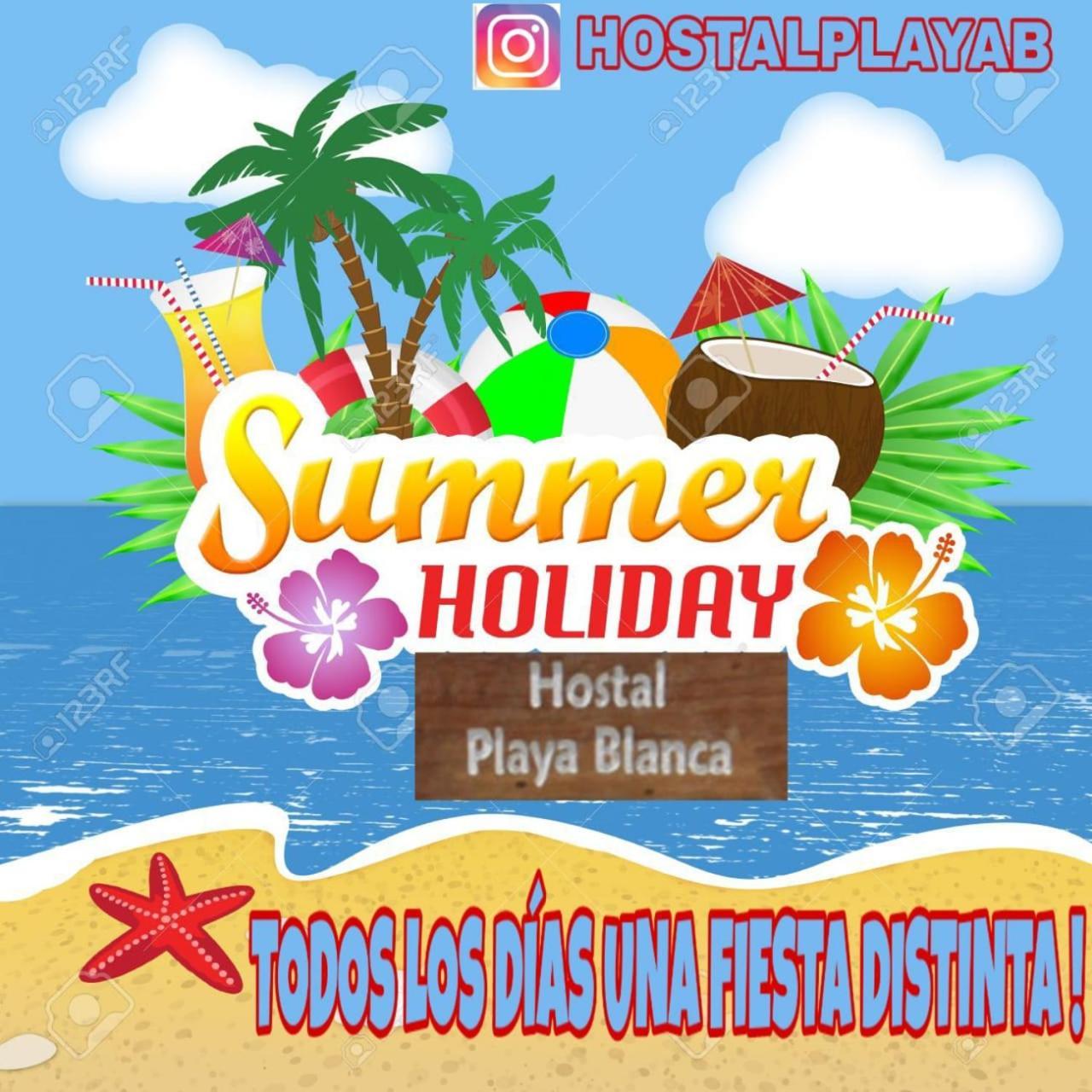 Hostal Playa Blanca Exterior photo